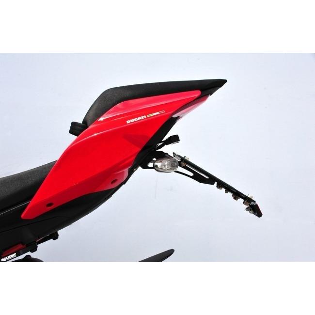 de LIGHT ディライト フェンダーレスキット カラー：レッド STREETFIGHTER V4 DUCATI ドゥカティ フェンダー関連 外装の画像