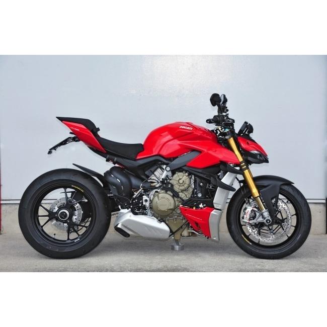 de LIGHT ディライト フェンダーレスキット カラー：レッド STREETFIGHTER V4 DUCATI ドゥカティ フェンダー関連 外装の画像