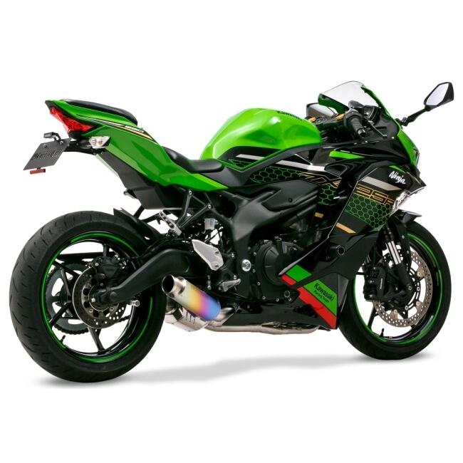 MORIWAKI ENGINEERING モリワキエンジニアリング フルエキゾーストマフラー CROSS-SHORT ZERO [クロスショート ゼロ] タイプ：ANO (アノダイズドチタニウム) | モリワキ | 01