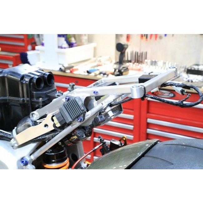 T2 Racing T2レーシング オリジナルアルミシートレール【フロントポジション】 NSR250R HONDA ホンダ シートレール・シートフレーム フレームの画像