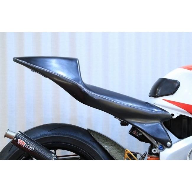 T2 Racing T2レーシング フロントポジション シートカウル タイプ1 ストリートタイプ テールランプレンズ：スモークレンズ / テールランプユニット裏蓋：黒ゲル_1
