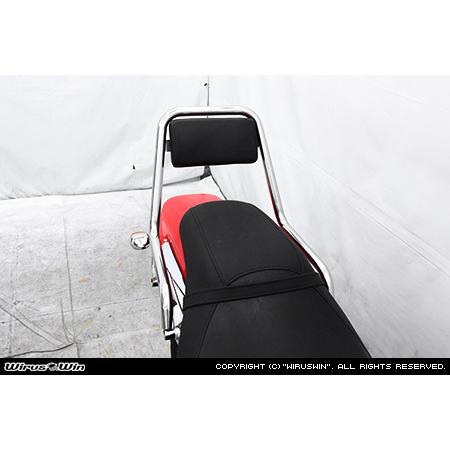 WirusWin ウイルズウィン バックレスト付きタンデムバー
