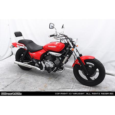 WirusWin ウイルズウィン バックレスト付きタンデムバー エリミネーター250V KAWASAKI カワサキ グラブバー・タンデムバー・シーシーバー 外装の画像