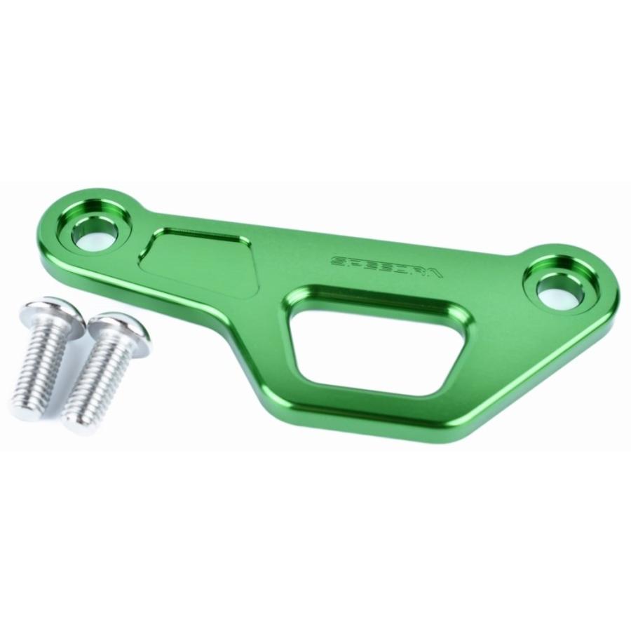 SPEEDRA スピードラ タイダウンフック カラー：グリーン ZX-6R KAWASAKI カワサキ レーシングフック・タイダウンフック 外装 | SPEEDRA