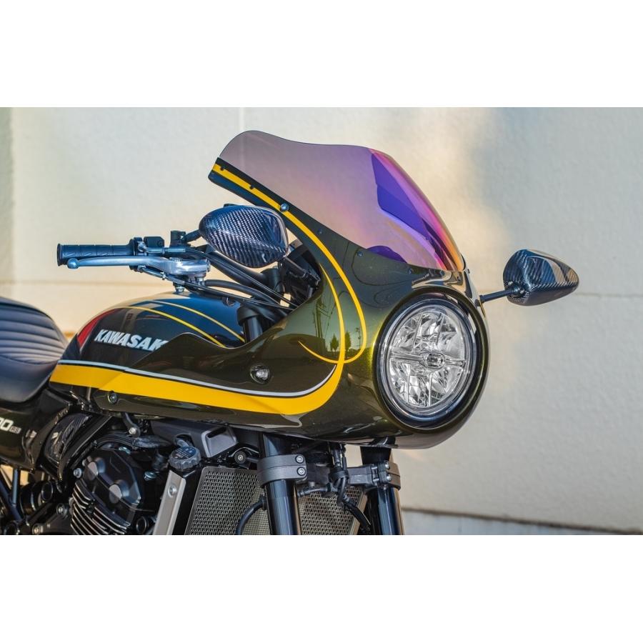 AMERICAN DREAM AMERICAN DREAM:アメリカンドリーム カフェレーサーカウルキット カラー：イエロータイガーカラーペイント / スクリーン：スモーク Z900RS CAFE｜webike