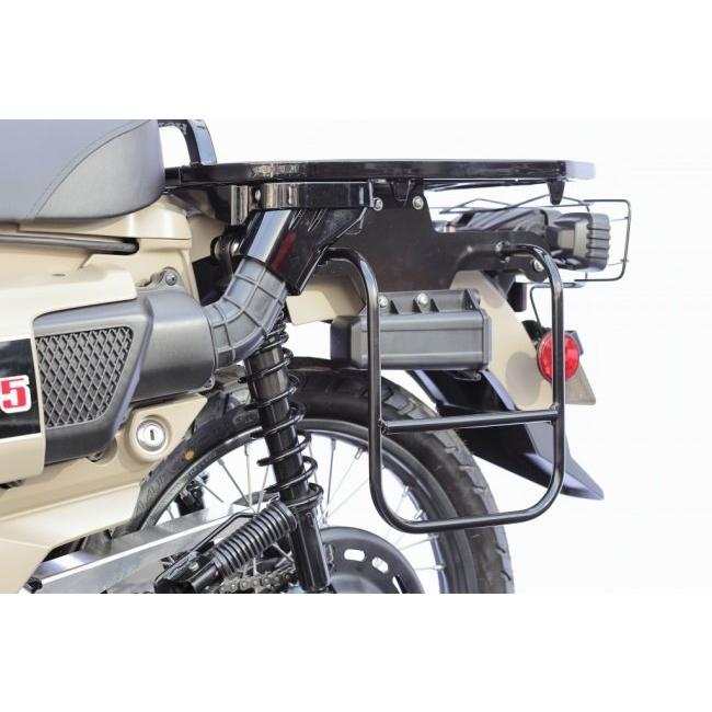 KIJIMA（キジマ） CT125 ハンターカブ用ブラックレフトバッグサポート