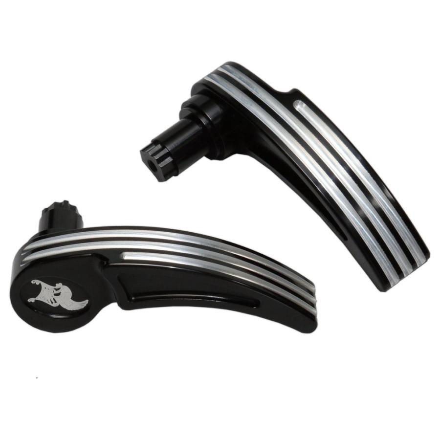 Ken’s factory ケンズファクトリー ［Next Level：ネクスト レベル］Saddle bag latch lever：サドルバッグ ラッチレバー カラー：ブラック／マシーン | ブランド登録なし