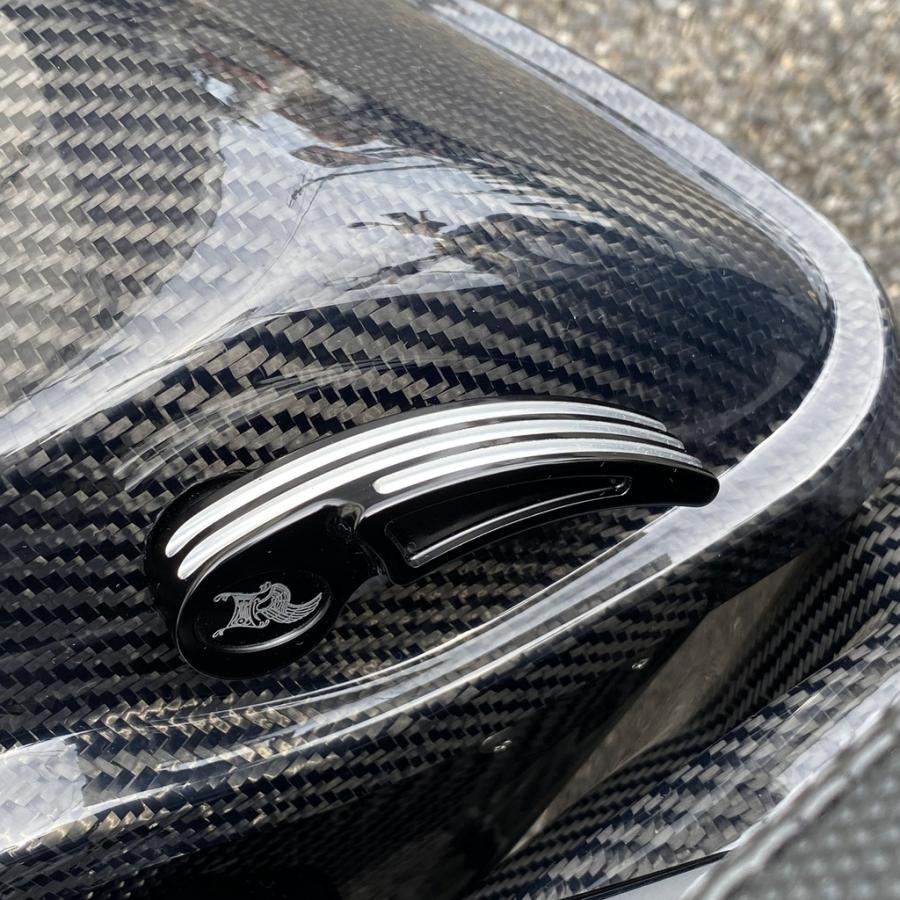 Ken’s factory ケンズファクトリー ［Next Level：ネクスト レベル］Saddle bag latch lever：サドルバッグ ラッチレバー カラー：ブラック／マシーン | ブランド登録なし | 01