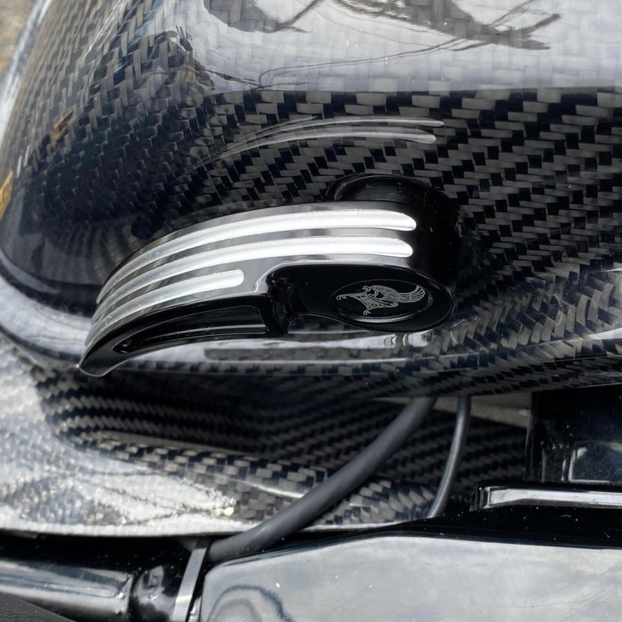 Ken’s factory ケンズファクトリー ［Next Level：ネクスト レベル］Saddle bag latch lever：サドルバッグ ラッチレバー カラー：ブラック／マシーン | ブランド登録なし | 02