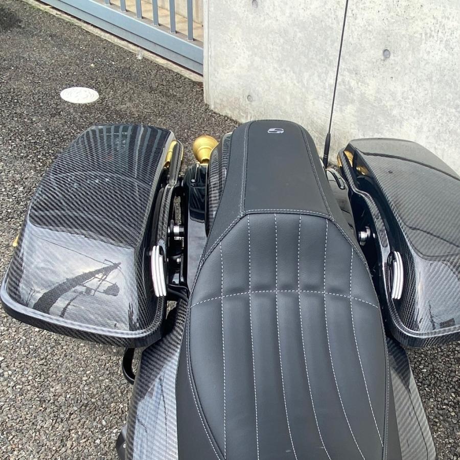 Ken’s factory ケンズファクトリー ［Next Level：ネクスト レベル］Saddle bag latch lever：サドルバッグ ラッチレバー カラー：ブラック／マシーン | ブランド登録なし | 03