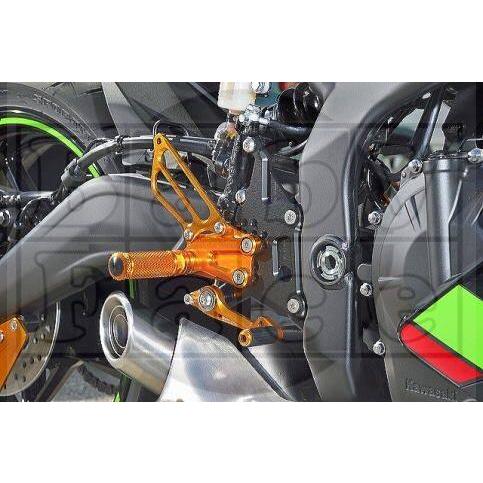 BABYFACE ベビーフェイス レースコンセプトステップキット カラー：ブラック ZX-25R ZX-4R KAWASAKI カワサキ バックステップ ステップ 足回り | babyface | 01