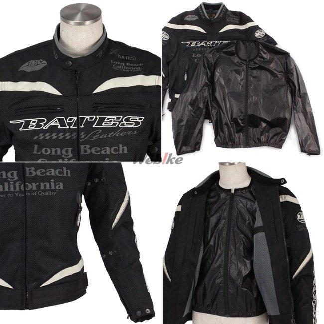 BATES ベイツ ライディングジャケット メッシュ 2way L BATES ベイツ ライディングジャケット メッシュ 2way L 楽天市場