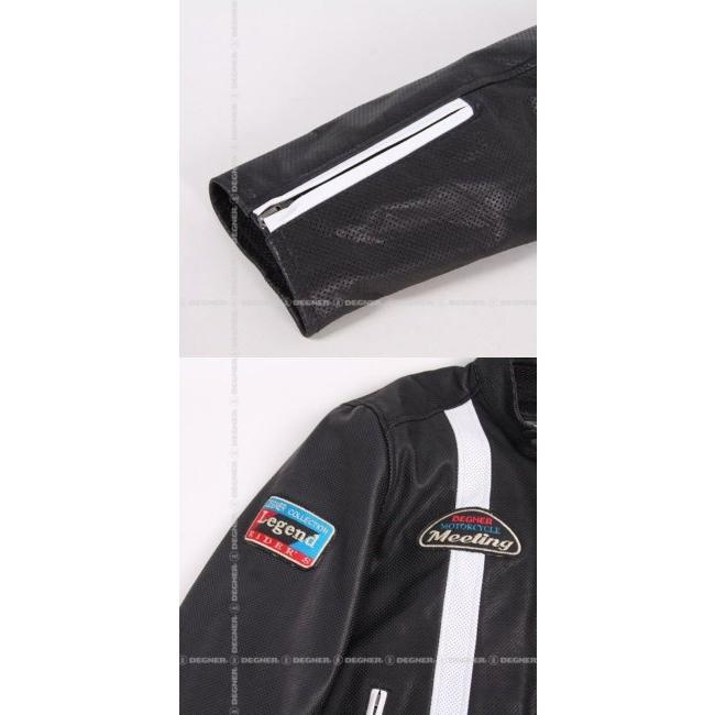 DEGNER（デグナー） レザーメッシュジャケット サイズ：XL レザー
