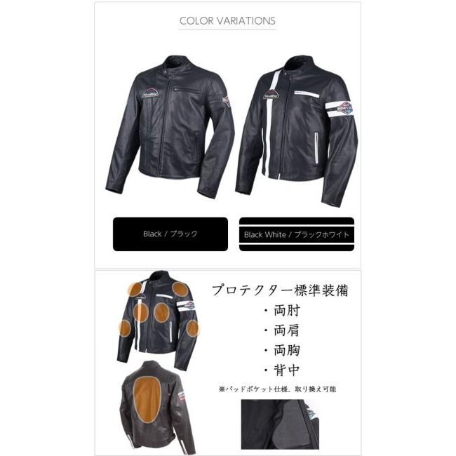 DEGNER（デグナー） レザーメッシュジャケット サイズ：XL レザー
