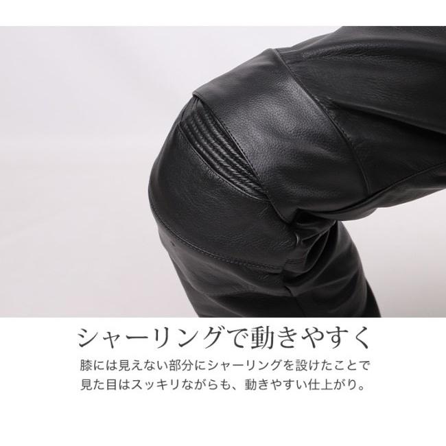 DEGNER（デグナー） レザーライディングパンツ サイズ：M レザーパンツ