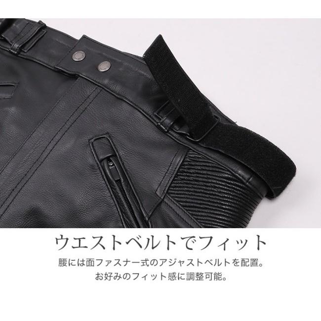 DEGNER デグナー　レザーライダースパンツ【Mサイズ】 DEGNER（デグナー） レザーライディングパンツ サイズ：M レザーパンツ