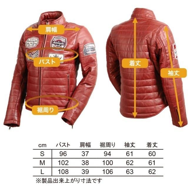 DEGNER（デグナー） レザージャケット レディース サイズ：S