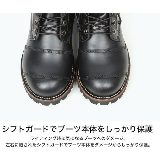 DEGNER デグナーレザーブーツ ブラック26.5cm DEGNER（デグナー） レザーブーツ サイズ：26.5cm カジュアルブーツ
