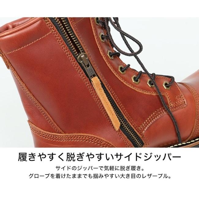 DEGNER（デグナー） レザーブーツ サイズ：26.5cm カジュアルブーツ