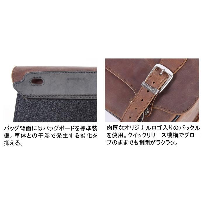 DEGNER デグナー サドルバッグ サイドバッグ 車体用バッグ・ケース
