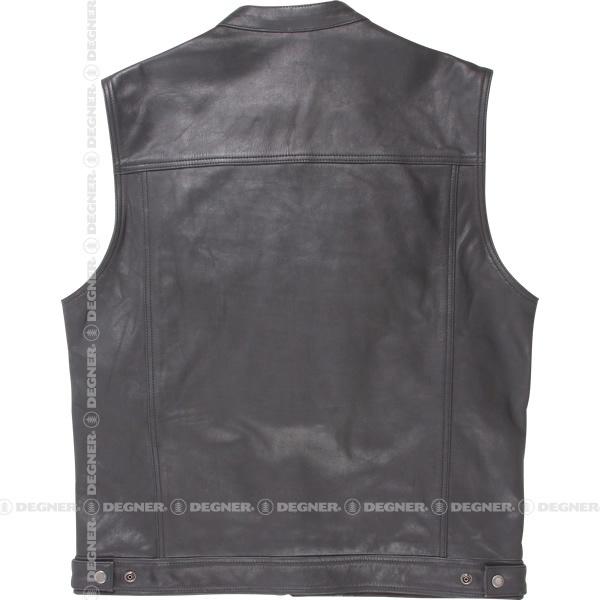 DEGNER レザーベスト XL ブラウン DEGNER デグナー レザーベスト サイズ：XL ベスト アパレル