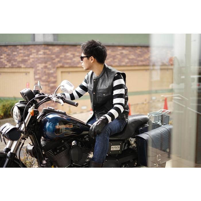 DEGNER デグナー レザーベスト サイズ：XL ベスト アパレル