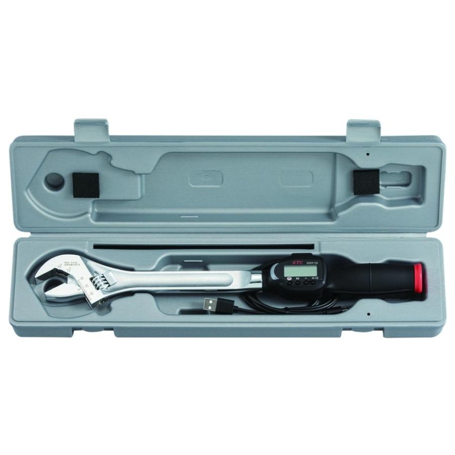 KTC ケイティーシー 充電式デジタルトルクレンチ デジラチェ Type rechargeable モンキータイプ デジタル形トルクレンチ トルクレンチ 計測ツール | KTC | 01