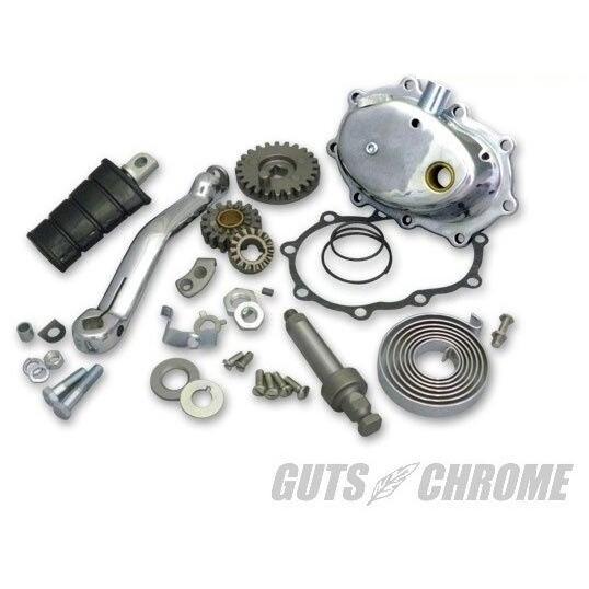 ショベルヘッド４速　プライマリーセット GUTS CHROME（ガッツ クローム） 4速キックスタートキット HARLEY