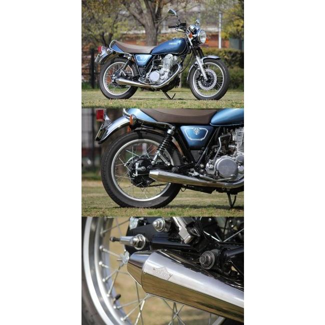sr400 goods テーパードコーン スリップオン　マフラー　2％er Webike | GOODS グッズ モーターガレージグッズ テーパード
