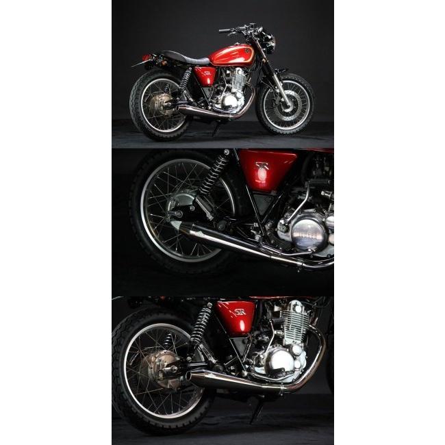 GOODS グッズ テーパードコーン スリップオンマフラー(TYPE2) TAPERED CONE GOODS ESPECIALLY SR400 YAMAHA ヤマハ｜webike｜07