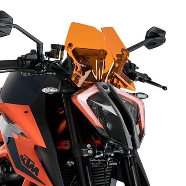 Puig プーチ ニュージェネレーションNKスクリーン(SPORT) カラー：オレンジ 1290 SUPER DUKE R SUPERDUKE EVO RR KTM スクリーン 外装_1