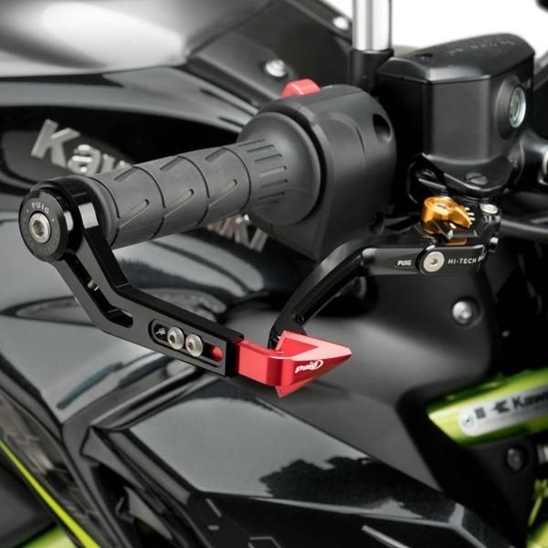 Puig プーチ ブレーキレバープロテクター(BRAKE LEVER PROTECTOR) カラー：レッド レバーガード ハンドルの画像