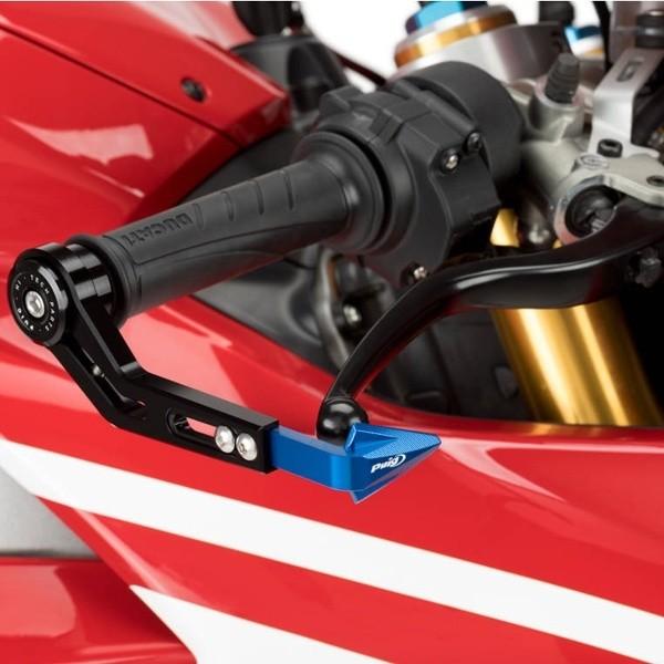 Puig プーチ ブレーキレバープロテクター(BRAKE LEVER PROTECTOR) カラー：ブルー レバーガード ハンドルの画像