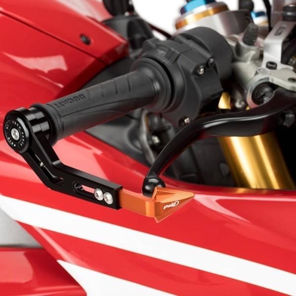 Puig プーチ ブレーキレバープロテクター(BRAKE LEVER PROTECTOR) カラー：オレンジ レバーガード ハンドルの画像