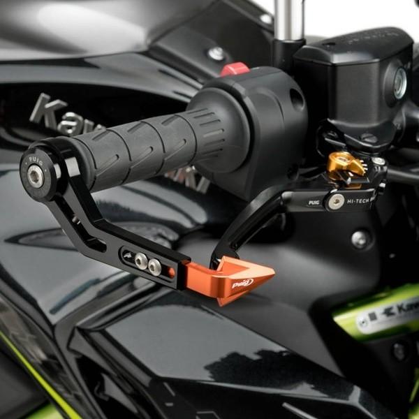 Puig プーチ ブレーキレバープロテクター(BRAKE LEVER PROTECTOR) カラー：オレンジ レバーガード ハンドルの画像