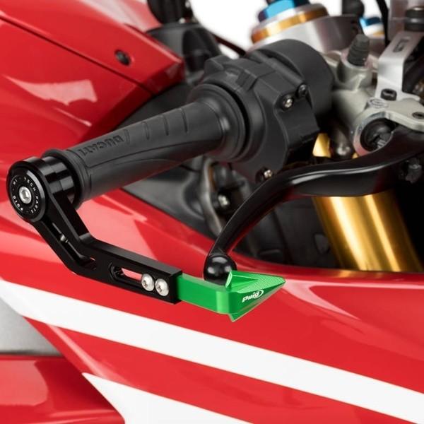 Puig プーチ ブレーキレバープロテクター(BRAKE LEVER PROTECTOR) カラー：グリーン レバーガード ハンドルの画像