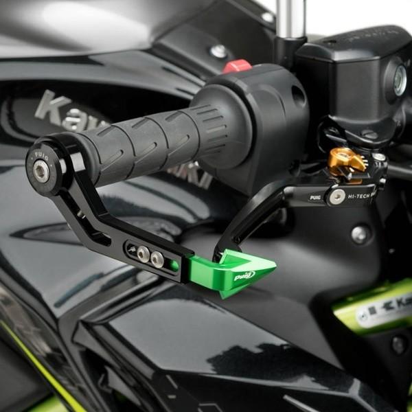 Puig プーチ ブレーキレバープロテクター(BRAKE LEVER PROTECTOR) カラー：グリーン レバーガード ハンドルの画像