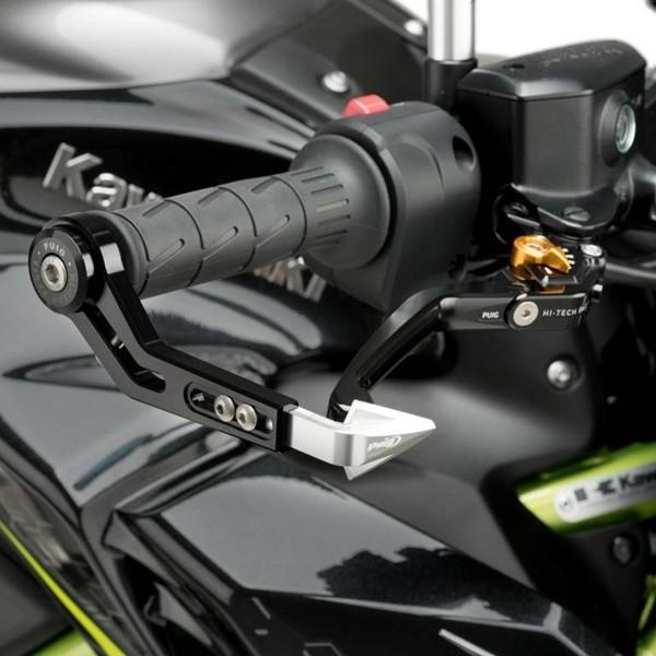 Puig プーチ ブレーキレバープロテクター(BRAKE LEVER PROTECTOR) カラー：シルバー レバーガード ハンドルの画像