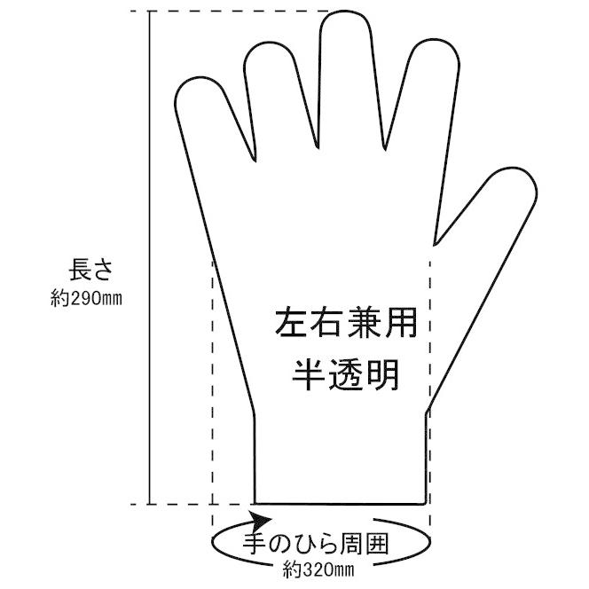 NTB エヌティービー ポリエチレン手袋 入数：100枚入／袋×100袋／箱(10，000枚入) その他グローブ グローブ アパレル