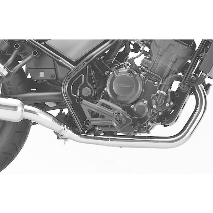 r's gear - r’s gear アールズギア ワイバンクラシック エキゾーストパイプ 色つや：ステンポリッシュ Rebel250 Rebel300 HONDA ホンダ えり巻き マフラー-バイク