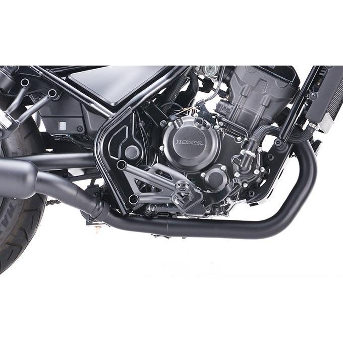 r's gear - r’s gear アールズギア ワイバンクラシック エキゾーストパイプ 色つや：黒いこと～版 Rebel250 Rebel300 HONDA ホンダ えり巻き バイク-車、バイク、自転車