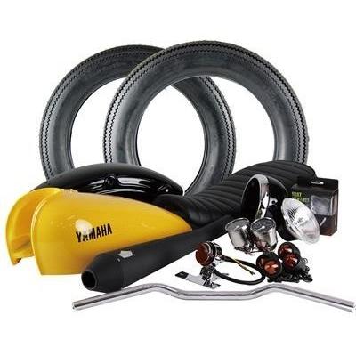 Goods Goods グッズ Sr Street Tracker フルカスタムキット オプション 消音加工あり Sr400 Sr500 Yamaha ヤマハ Yamaha ヤマハ ウェビック1号店 通販 Paypayモール