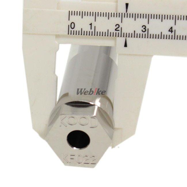 KOOD クード フロントアクスルシャフト NINJA ZX-25R SE ZX-4R ZX-4RR