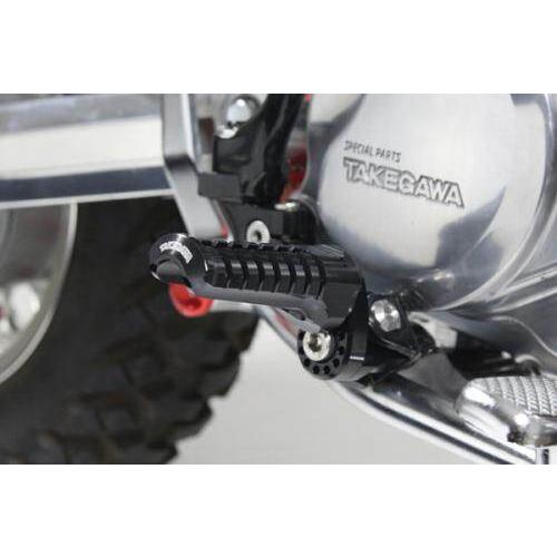 SP武川 SPタケガワ アジャスタブルステップキット カラー：ブラック ゴリラ モンキー モンキー(FI) HONDA ホンダ フットペグ ステップ 足回り_1