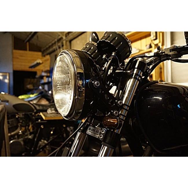 SR400　ボアエース　ヘッドライトステー　ノーマルライトアダプタ BOREーACE（ボアエース） BORE ACE ノーマルヘッドライト アダプタ