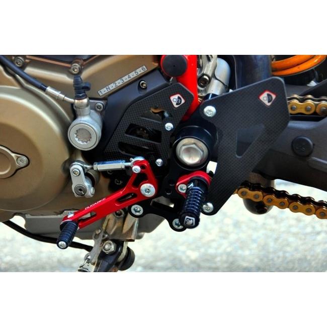 DUCABIKE (DBK) ドゥカバイク (ディービーケー) ヒールプレート HYPERMOTARD 1100 MULTISTRADA 1000 620 DUCATI ドゥカティ ヒールガード ステップ 足回り | ブランド登録なし | 01