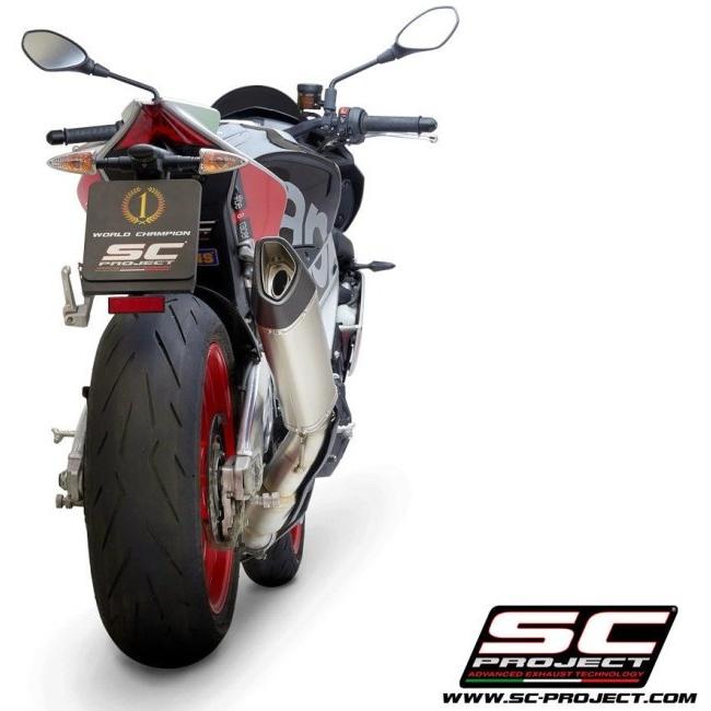 SC-PROJECT SCプロジェクト SC1-R スリップオンサイレンサー 本体材質：チタン TUONO V4 1100 RR FACTORY APRILIA アプリリア スリップオンマフラー マフラー | SCーPROJECT | 04