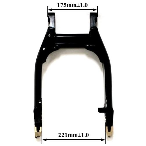 GM-MOTO ジーエムモト 【5.5J対応】KEPSPEED製 モンキー用ワイドスイングアーム タイプ：スタビ無し＋12cm モンキー HONDA ホンダ スイングアーム 足回り_3