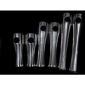 K&W スティード 8インチ ハンドルポスト グラマスライザー 部品屋K&W グラマスライザー ライザー長：8インチ Dragstar HARLEY