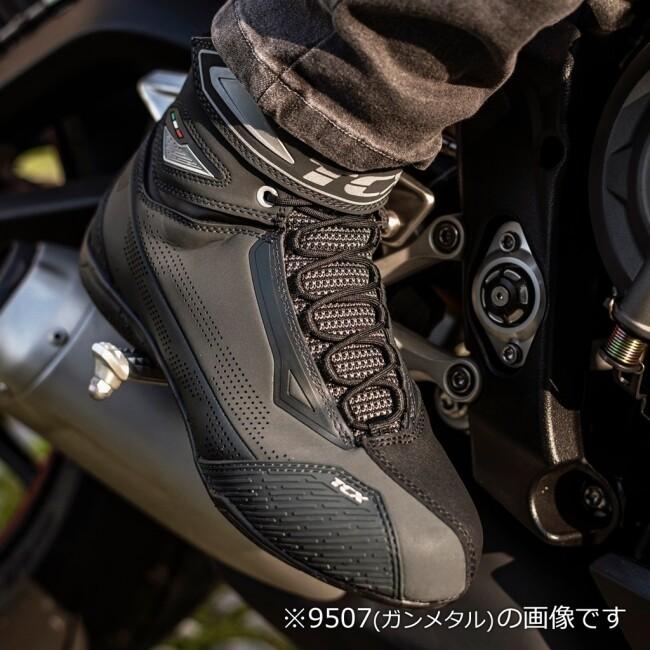 TCX ティーシーエックス 9507W ラッシュ2 Waterproof ライディングシューズ［ウォータープルーフ ブラック］ サイズ：41(26.0cm) ライディングシューズ | TCX | 01